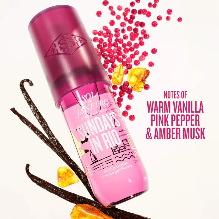 Sol de Janeiro 
Sundays in Rio Warm Vanilla Hair & Body Perfume Mist Size :90ml
