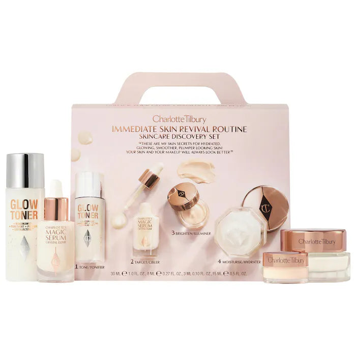 Charlotte Tilbury 
Immediate Skin Revival Routine Discovery Set