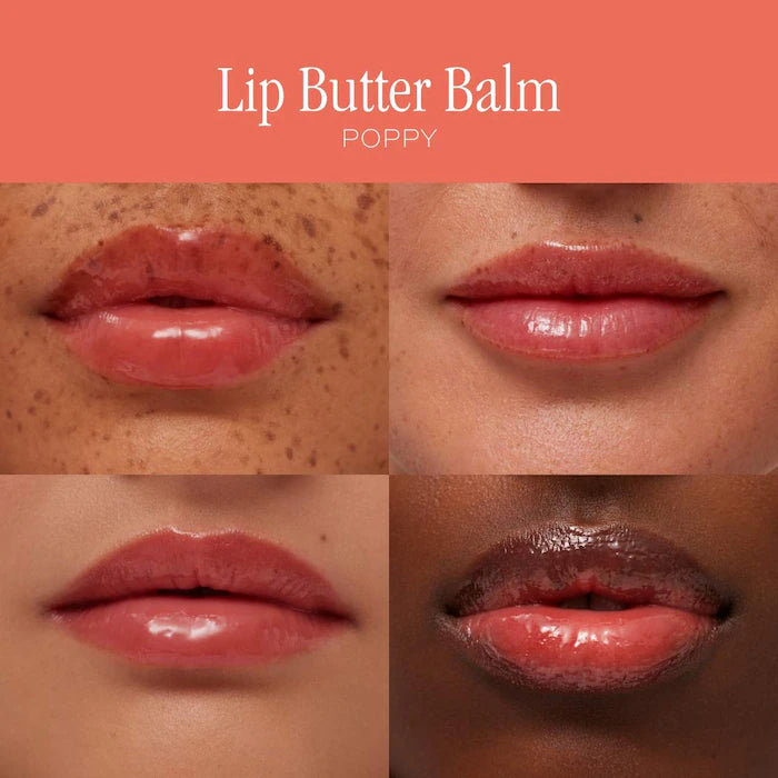 Summer Fridays 
Lip Butter Balm for Hydration & Shine Color: Poppy - sheer citrus coral