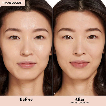 Laura Mercier 
Translucent Loose Setting Powder Color: Translucent - perfect for very fair to medium skintones