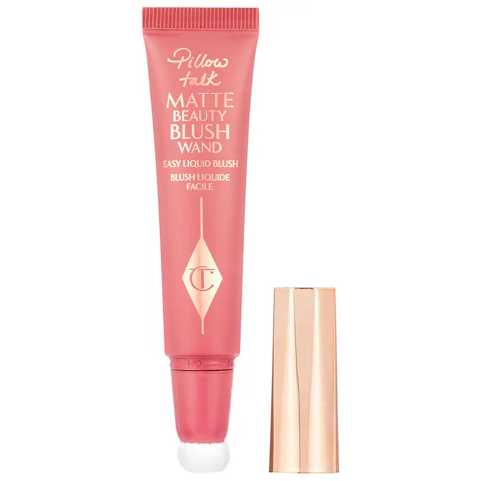 Charlotte Tilbury 
Matte Beauty Blush Wand Color: Pillow Talk - matte nude-pink
