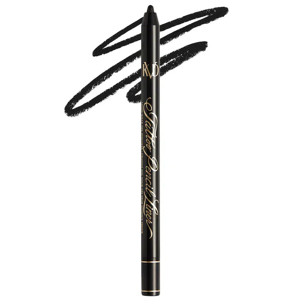 KVD Beauty 
Tattoo Pencil Liner Waterproof Long-Wear Gel Eyeliner Color: Trooper Black - ultra-black