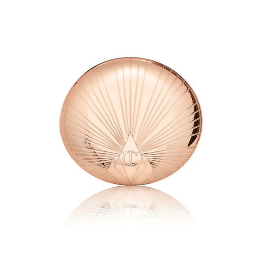 Charlotte Tilbury 
Refillable Airbrush Matte Bronzer Color: Medium - medium golden bronze
