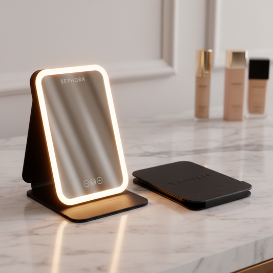 Sephora Collection Foldable LED tabletop mirror