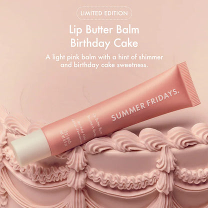 Summer Fridays 
Sweet Pink Duo with Birthday Cake + Strawberry Soft Serve Lip Butter Balm