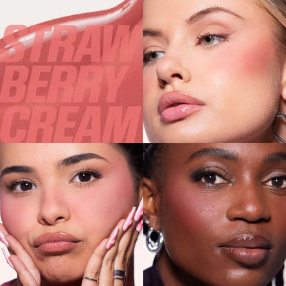 HUDA BEAUTY 
Mini Baby Blush Duo Set
Color: Strawberry Cream and Black Cherry - dusty rose / burnt berry