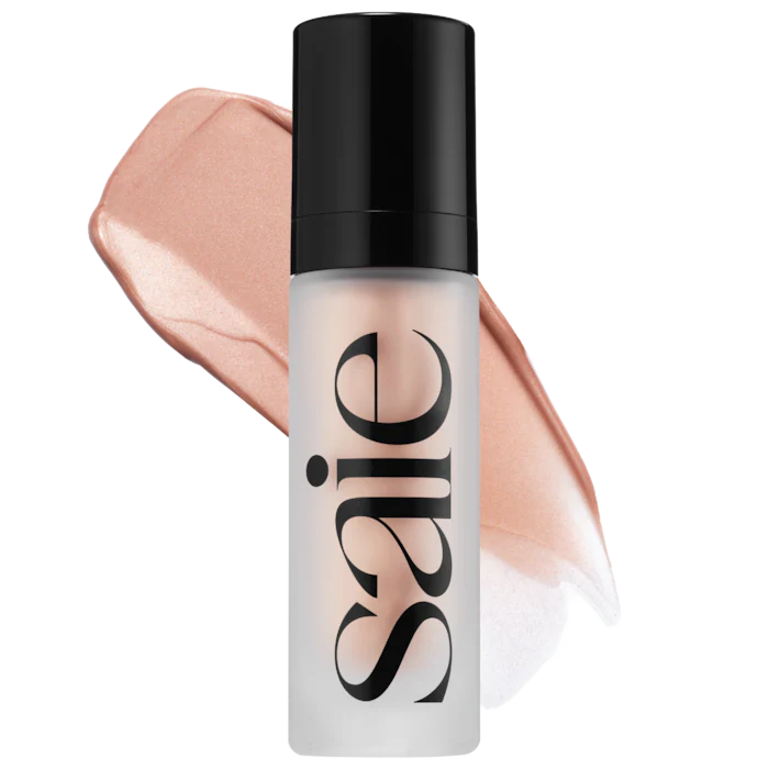 Saie 
Glowy Super Gel Lightweight Dewy Multipurpose Illuminator Color: Roseglow - universal rose gold glow