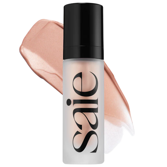 Saie 
Glowy Super Gel Lightweight Dewy Multipurpose Illuminator Color: Roseglow - universal rose gold glow