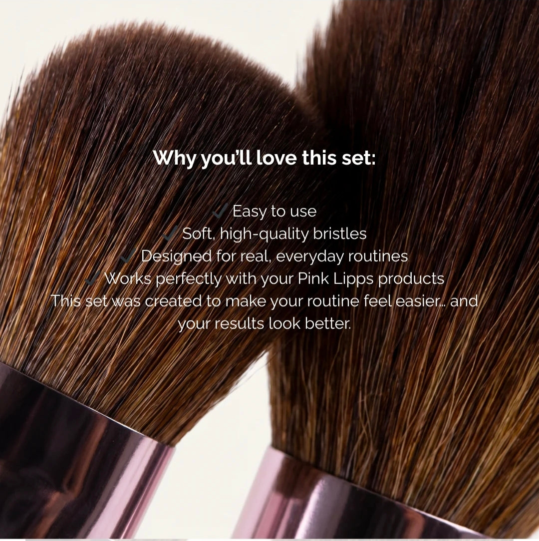 PINKLIPPS COSMETICS
Makeup Brush Set