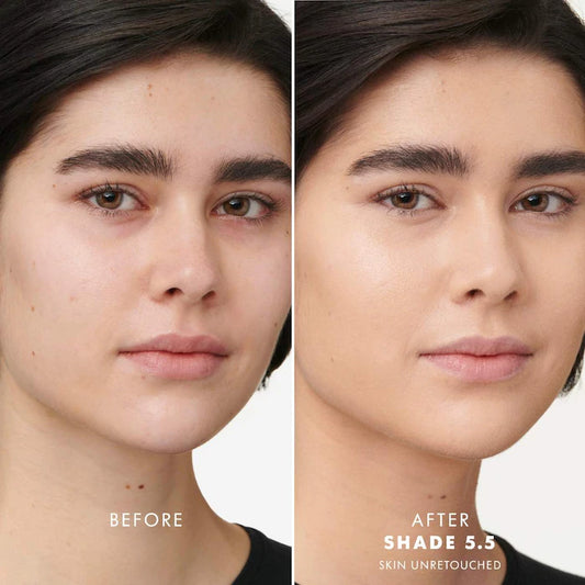 Armani Beauty 
Luminous Silk Natural Glow Foundation Color: 5.75 - light to medium, golden