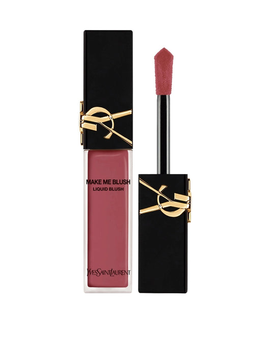 Yves Saint Laurent 
Make Me Blush 12H Blurring Liquid Blush Color: 54 Berry Bang - deep red berry