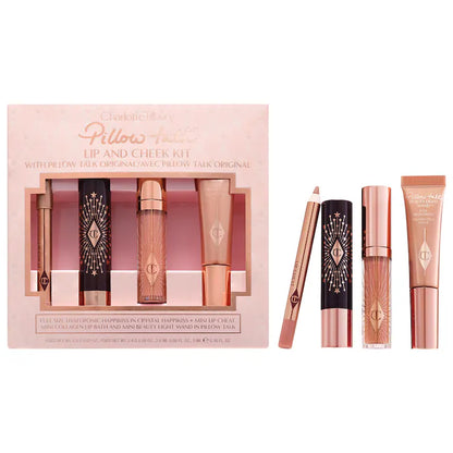 Charlotte Tilbury 
Pillow Talk Iconic Lip and Cheek Secrets Set Color: Original