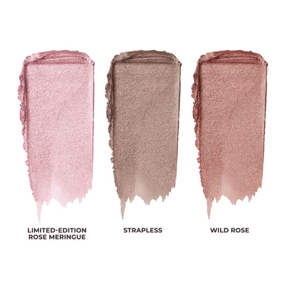 Laura Mercier - Crème de la Crème Mini Caviar Stick Eyeshadow Trio - Ed Rose Meringue, Strapless, Wild Rose