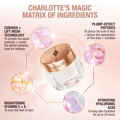 Charlotte Tilbury 
Magic Cream Anti-Aging Moisturizer with Hyaluronic Acid Size:50ml