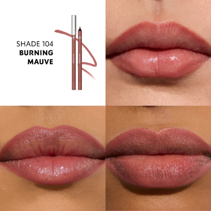 Yves Saint Laurent 
Kiss Shaper Long-Lasting Sculpting Lip Liner Color: 104 BURNING MAUVE - medium pink