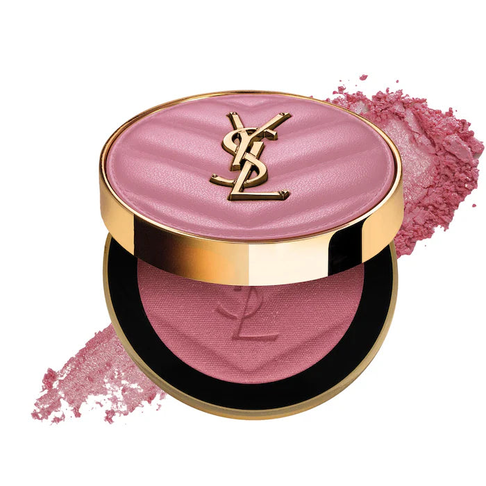 Yves Saint Laurent 
Make Me Blush 24H Buildable Powder Blush Color: 44 Nude Lavalliere - iconic dusty pink satin