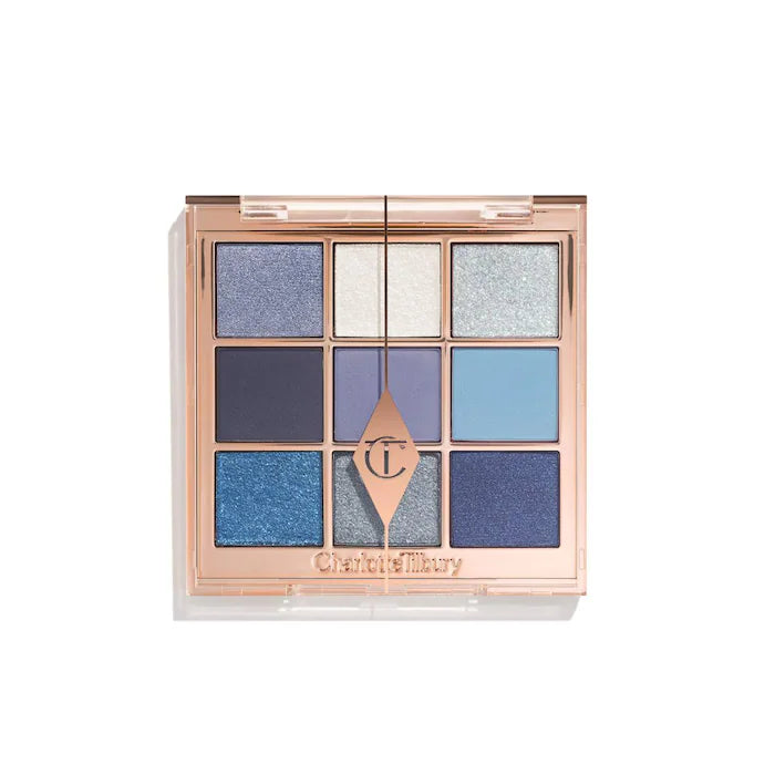 Charlotte Tilbury 
Charlotte’s Beautifying Eye Trends Eyeshadow Palette Color: Denim Dimension