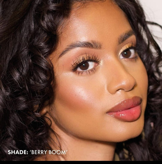 Iconic London 
Sheer Cream Blush Shade Berry Boom