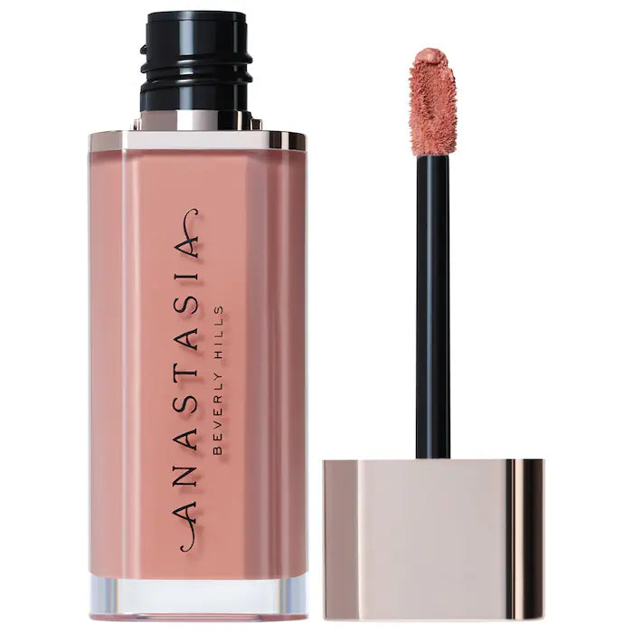 Anastasia Beverly Hills 
Lip Velvet Liquid Lipstick Color: Crush - soft beige