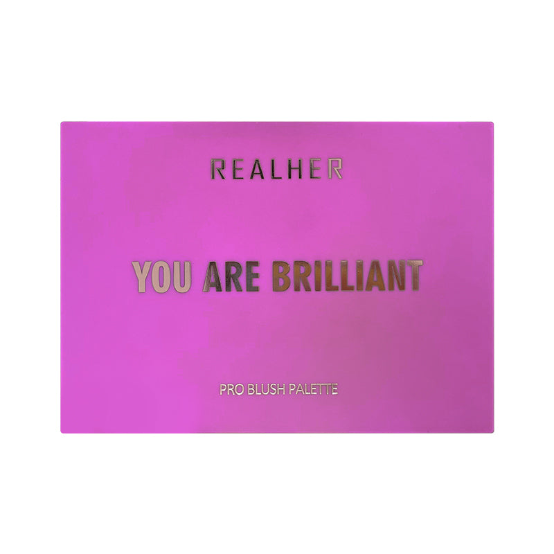 REALHER
Pro Blush Palette -YOU ARE BRILLIANT