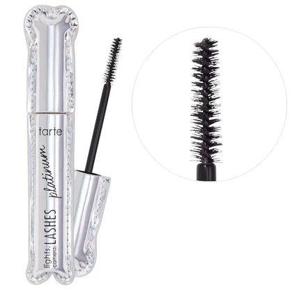 Tarte 
lights, camera, lashes™ 4-in-1 volumizing & conditioning platinum mascara Color: Black