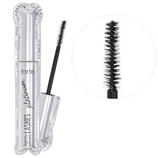 tarte 
lights, camera, lashes™ 4-in-1 volumizing & conditioning platinum mascara Color: Black