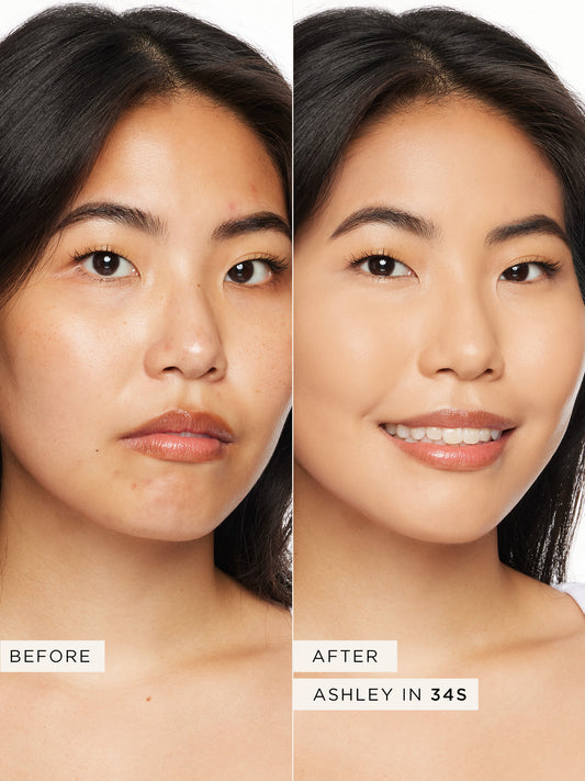 Tarte shape tape™ concealer 34S medium sand
(medium skin with warm, golden undertones)