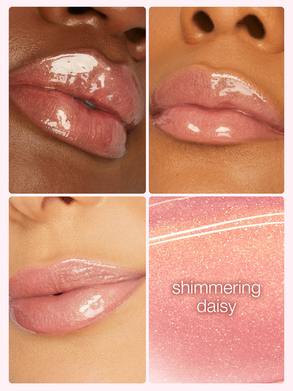 tarte 
maracuja juicy lip high-shine vinyl gloss shimmering daisy
shimmering pink mauve