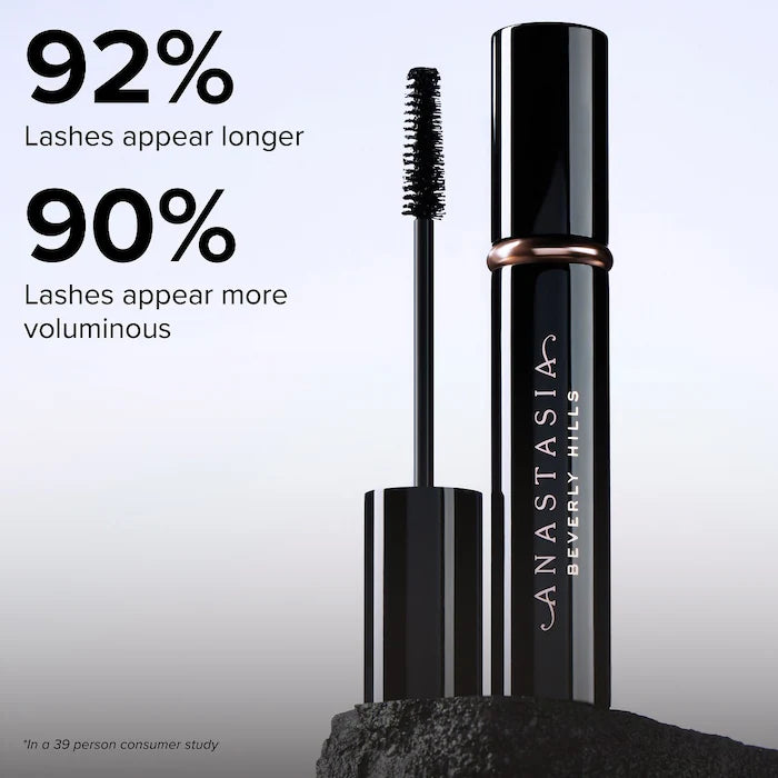 Anastasia Beverly Hills 
Lash Sculpt Lengthening & Volumizing Mascara Color: Black - intense black, soft matte