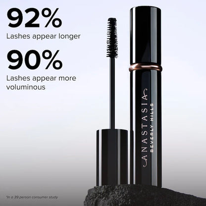 Anastasia Beverly Hills 
Lash Sculpt Lengthening & Volumizing Mascara Color: Black - intense black, soft matte
