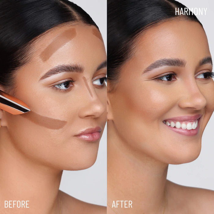 LYS Beauty 
No Limits Cream Bronzer and Contour Stick Color: Harmony - warm golden undertone, natural finish for medium skin tones