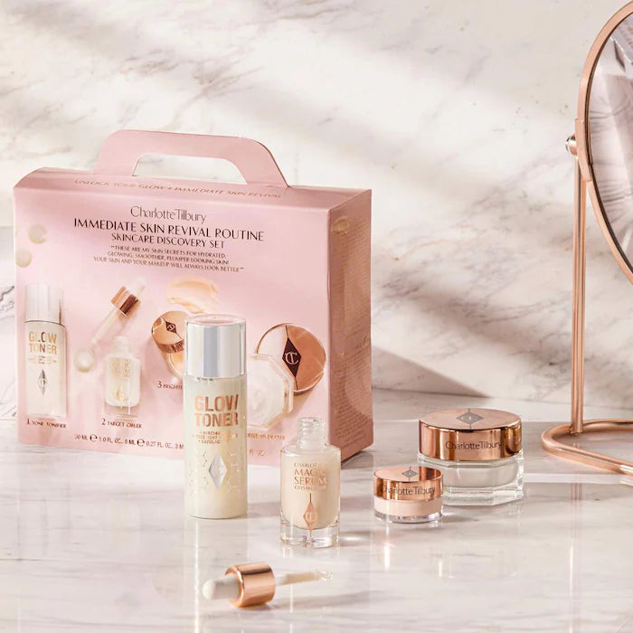 Charlotte Tilbury 
Immediate Skin Revival Routine Discovery Set