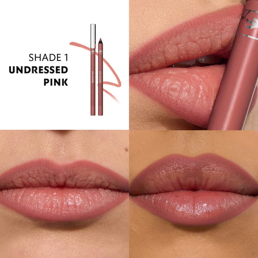 Yves Saint Laurent
Kiss Shaper Long-Lasting Sculpting Lip Liner Color: 01 UNDRESSED PINK - pink nude