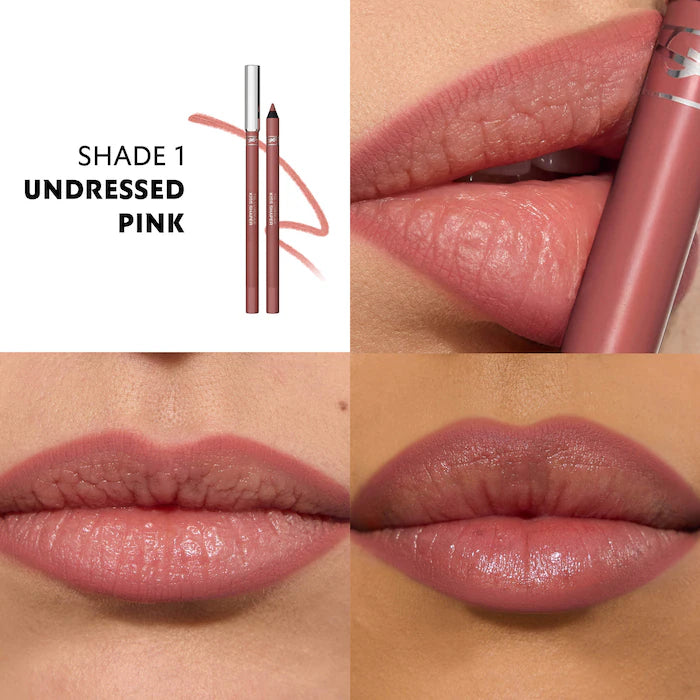 Yves Saint Laurent 
Kiss Shaper Long-Lasting Sculpting Lip Liner Color: 01 UNDRESSED PINK - pink nude