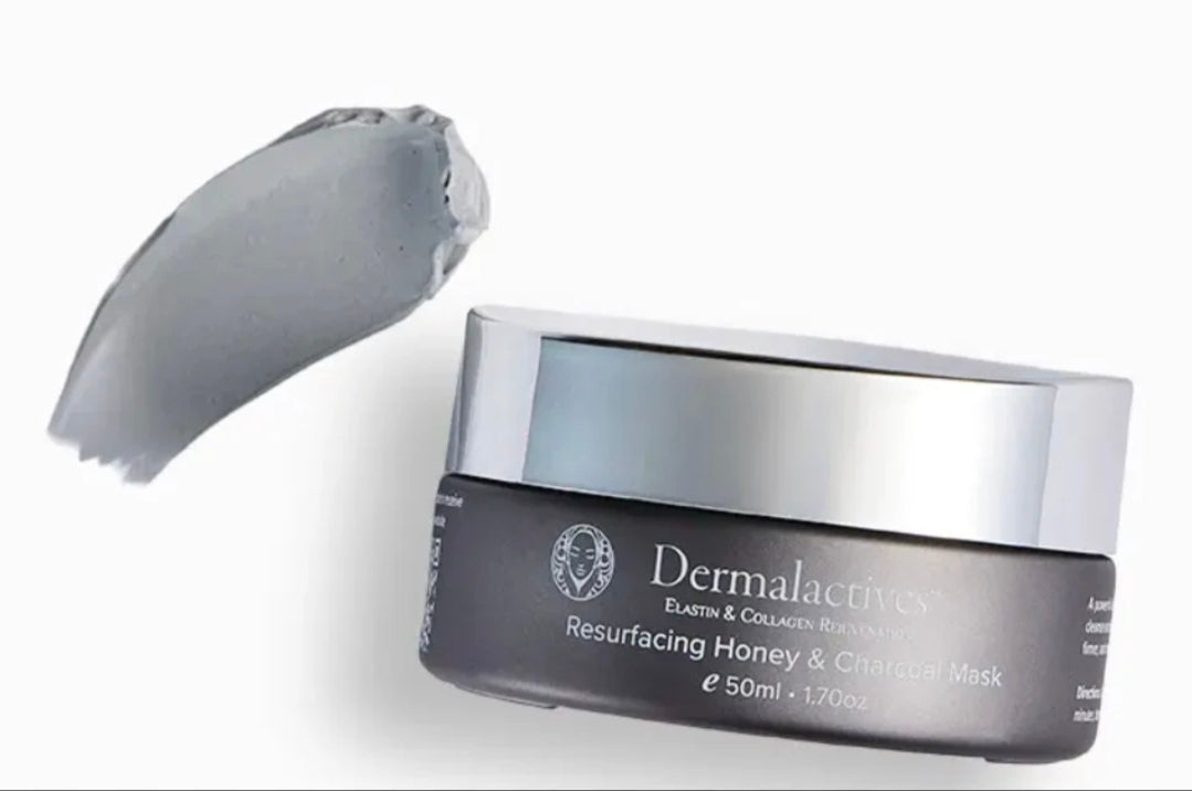 DERMALACTIVES
Resurfacing Honey and Charcoal Mask Size:50ml