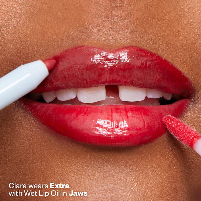 Kosas 
Hotliner Hyaluronic Acid Contouring Lip Liner Color: Extra - vibrant cherry red