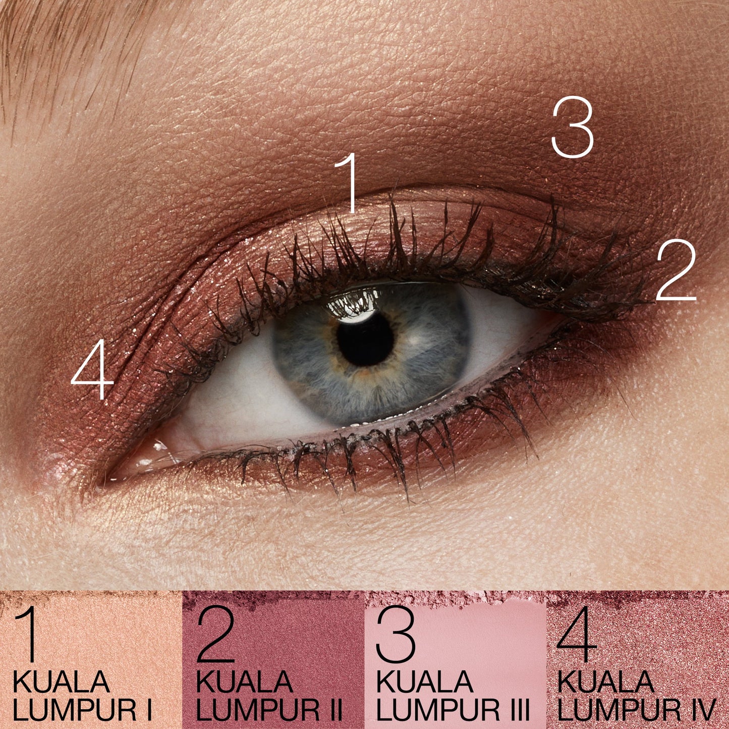 Nars Quad Eyeshadow Shade Kuala Lumpur