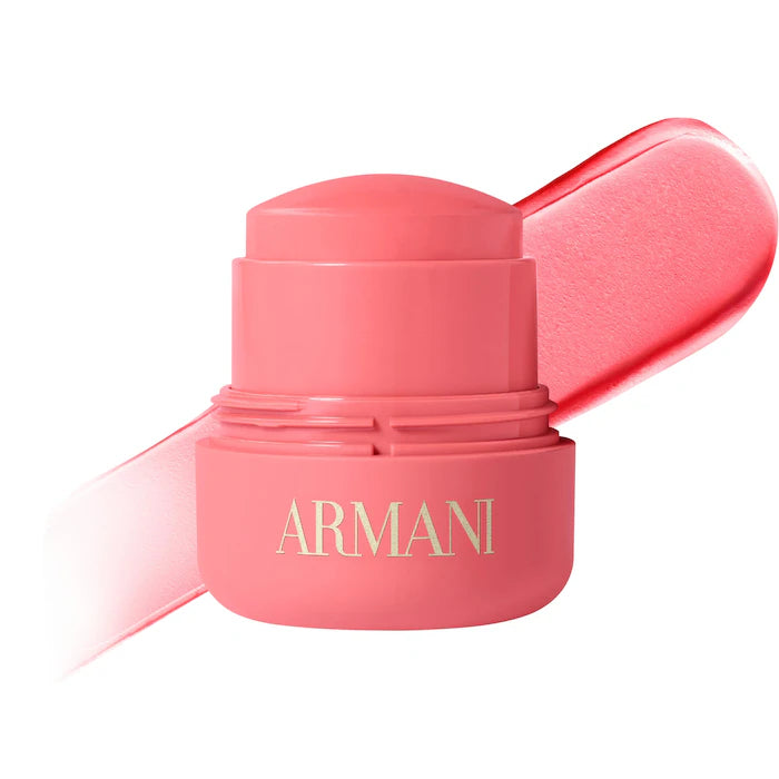 Armani Beauty 
Dolci Blush Smoothing Cream-to-Powder Soft-Matte Balm Color: 1, Rose Blush - cool bright pink