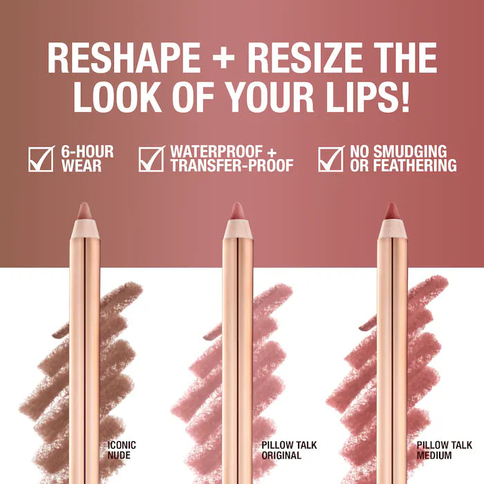 Charlotte Tilbury 
Mini Iconic Lip Cheat Lip Liner Trio