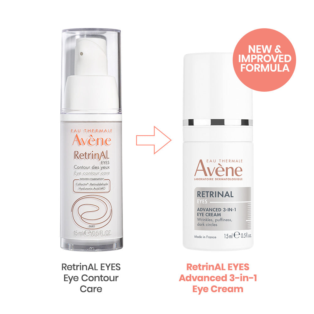 Avéne Retrinal EYES Advanced 3-In-1 Eye Cream