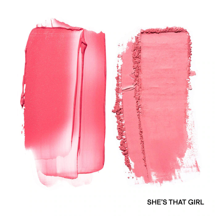 PATRICK TA 
Major Headlines Double-Take Crème & Powder Blush Duo Color: She's That Girl - soft pink