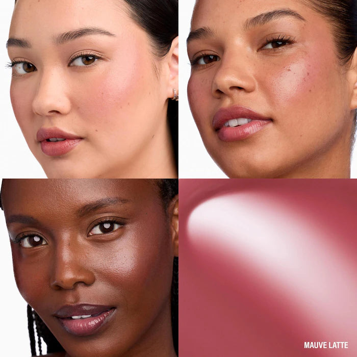MAKEUP BY MARIO 
Jelly Jar™ Lip & Cheek Multi-Use Balm Color: Mauve Latte - rosey mauve