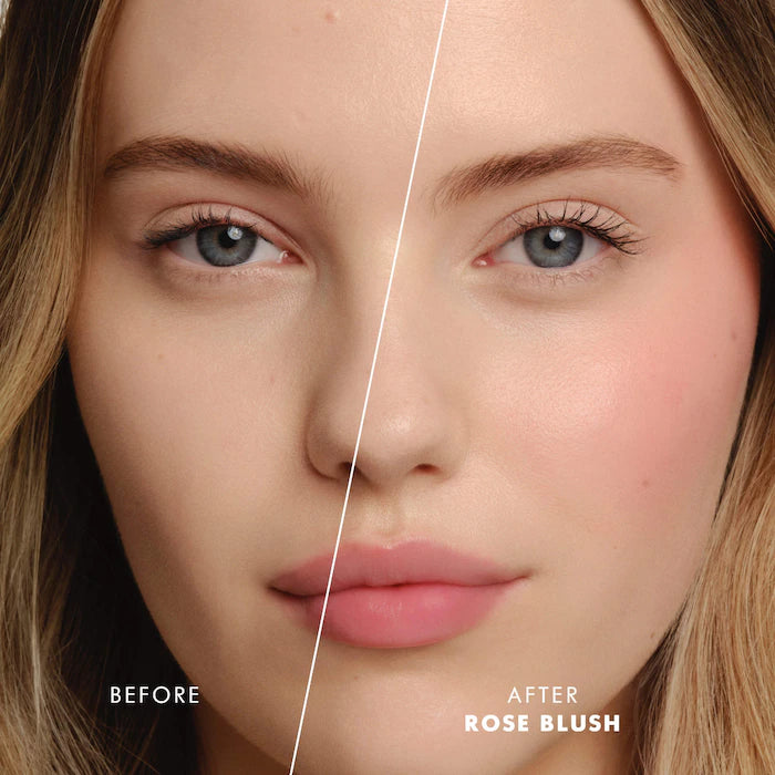 Armani Beauty 
Dolci Blush Smoothing Cream-to-Powder Soft-Matte Balm Color: 1, Rose Blush - cool bright pink