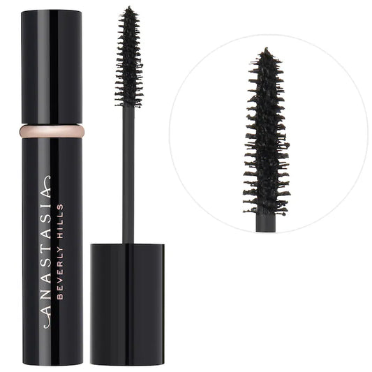 Anastasia Beverly Hills 
Lash Sculpt Lengthening & Volumizing Mascara Color: Black - intense black, soft matte