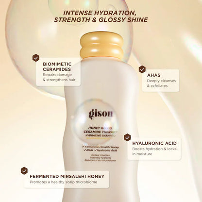 Gisou 
Honey Gloss Ceramide Therapy Hydrating Shampoo Size:250 ml