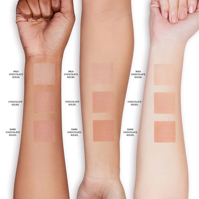 Too Faced 
Chocolate Soleil Matte Bronzer Color: Chocolate Soleil - medium to deep