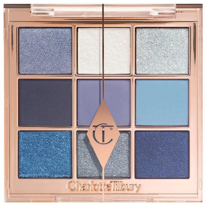 Charlotte Tilbury 
Charlotte’s Beautifying Eye Trends Eyeshadow Palette Color: Denim Dimension