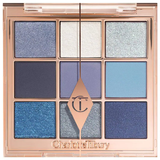 Charlotte Tilbury 
Charlotte’s Beautifying Eye Trends Eyeshadow Palette Color: Denim Dimension