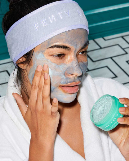 Fenty Beauty by Rihanna 
Cookies N Clean Whipped Clay Detox Face Mask Color: Mint Chocolate Chip Edition Size:75ml