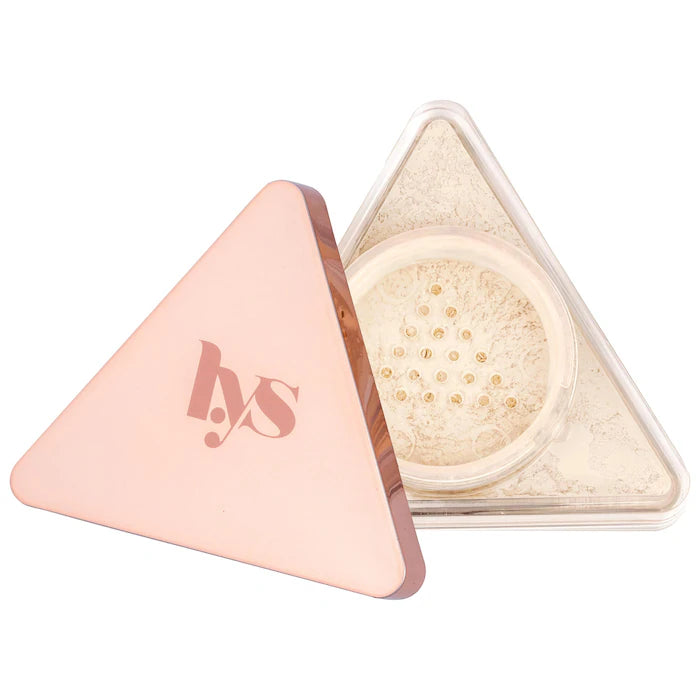 LYS Beauty 
Triple Fix Loose Talc Free Translucent Setting Powder Color: Resilience - translucent